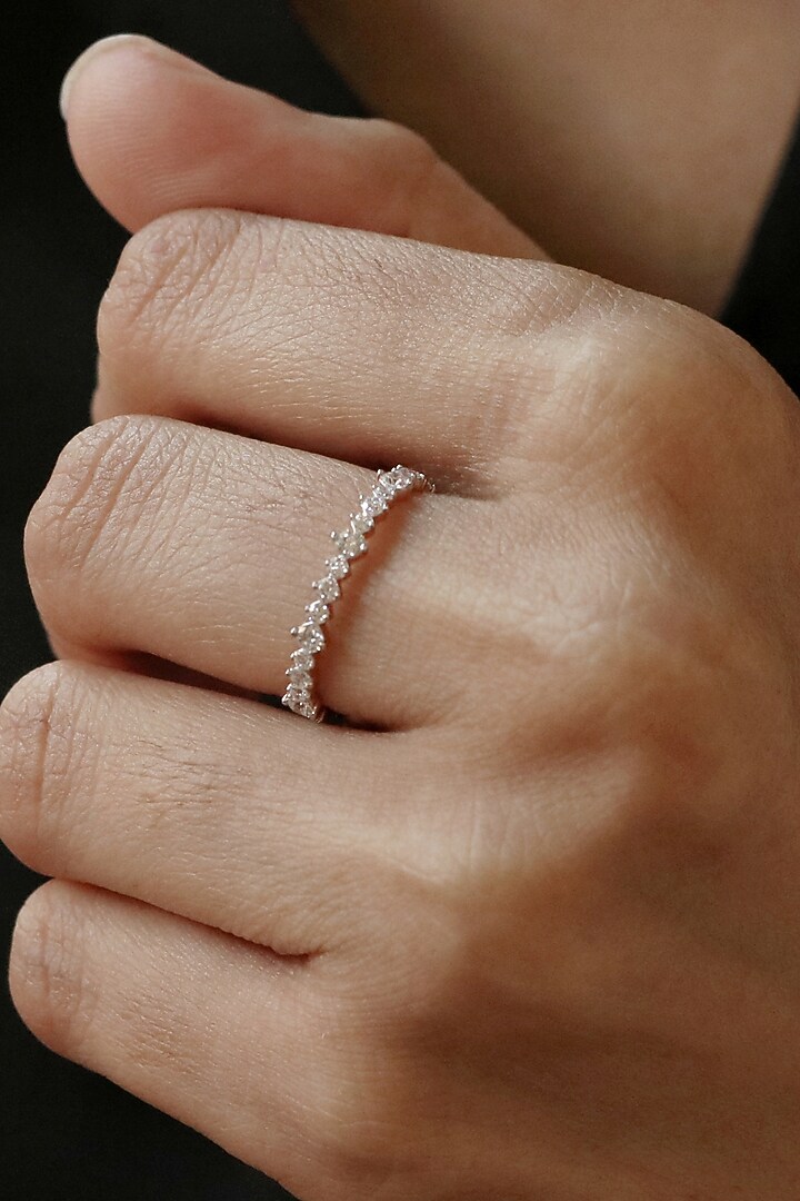 14Kt Yellow Gold Ring With Zephyrax Lab Grown Diamonds by Fiona Diamonds at Pernia's Pop Up Shop