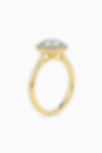 14Kt White Gold Ring With Verdantix Lab Grown Diamonds by Fiona Diamonds at Pernia's Pop Up Shop