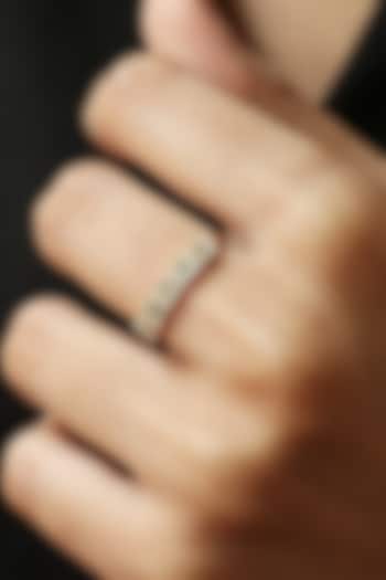 14Kt Yellow Gold Ring With Solace Lab Grown Diamonds by Fiona Diamonds at Pernia's Pop Up Shop