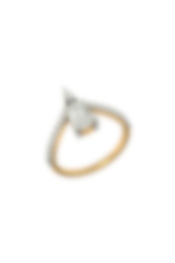 14Kt Yellow Gold Ring With Vox Lab Grown Diamonds by Fiona Diamonds at Pernia's Pop Up Shop