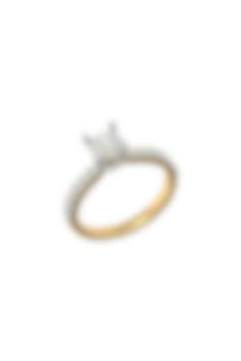 14Kt Yellow Gold Ring With Lumo Lab Grown Diamonds by Fiona Diamonds at Pernia's Pop Up Shop