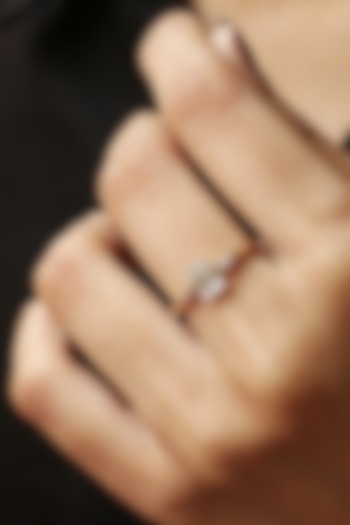 14Kt Yellow Gold Ring With Quix Lab Grown Diamonds by Fiona Diamonds at Pernia's Pop Up Shop