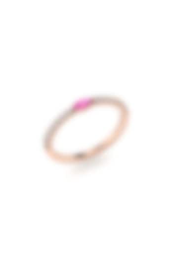 14Kt Yellow Gold Ring With Veer Lab Grown Diamonds by Fiona Diamonds at Pernia's Pop Up Shop