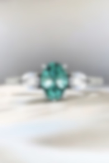 14Kt Yellow Gold Ring With Kaptiv Lab Grown Diamonds by Fiona Diamonds at Pernia's Pop Up Shop