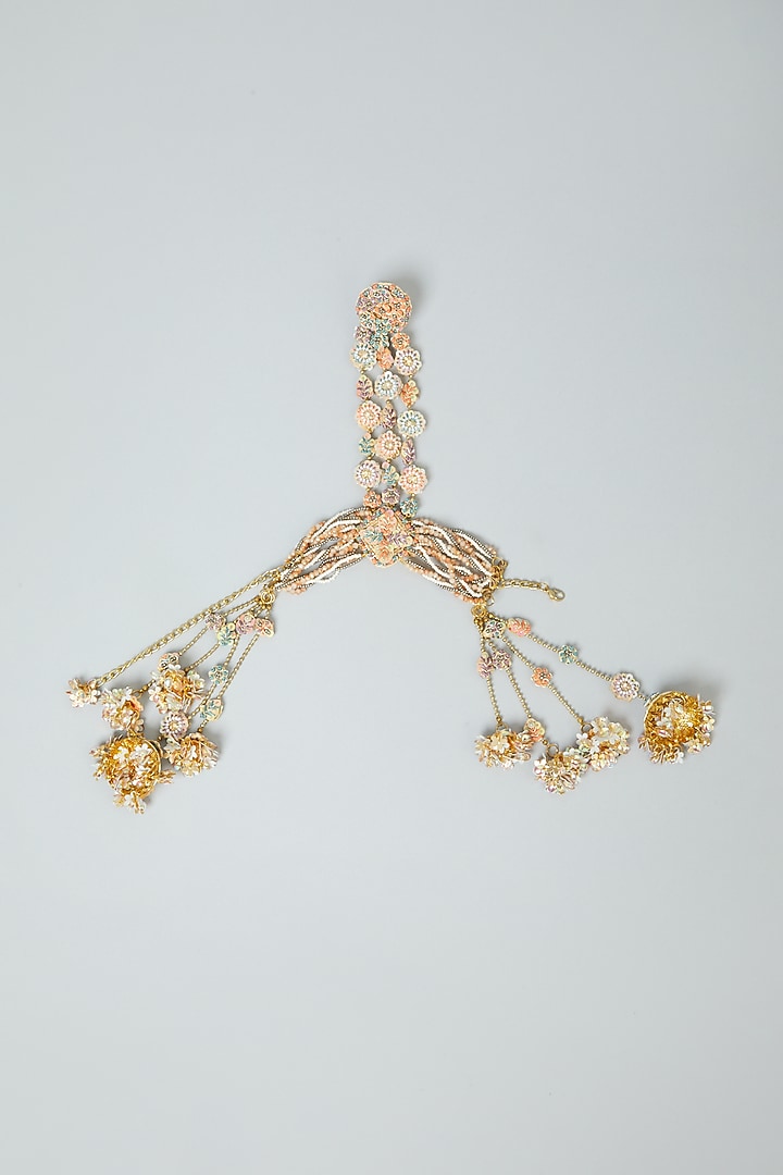 Embroidered Hand Harness by Fooljhadi at Pernia's Pop Up Shop