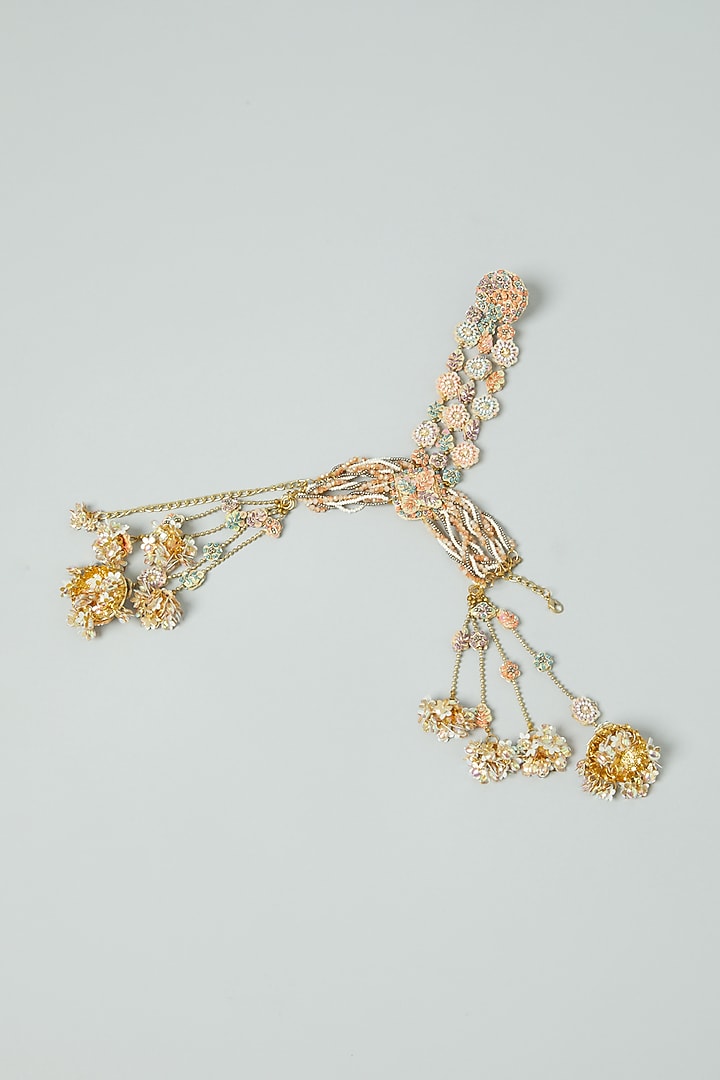 Embroidered Hand Harness by Fooljhadi at Pernia's Pop Up Shop