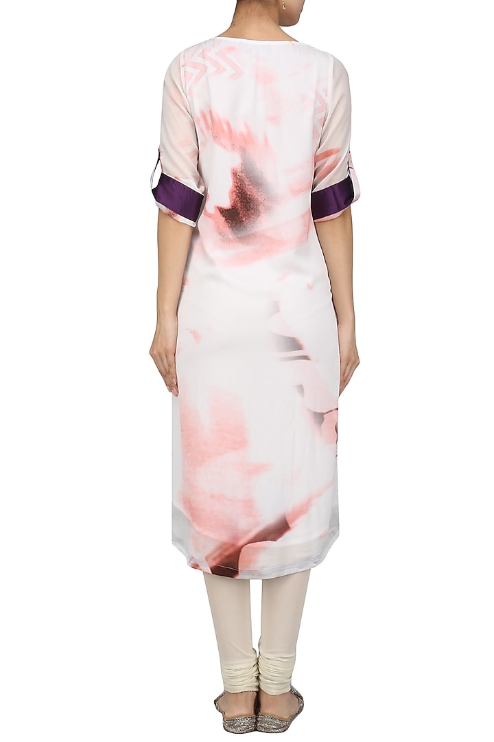 Flamingo by Shubhani Talwar presents Multicolour floral printed kurta with dupatta available only at Pernia's Pop Up Shop.