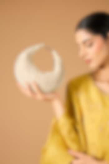 Ivory Crystal Clutch by Forever Noor at Pernia's Pop Up Shop