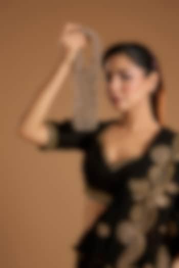 Gold Velvet Potli by Forever Noor at Pernia's Pop Up Shop