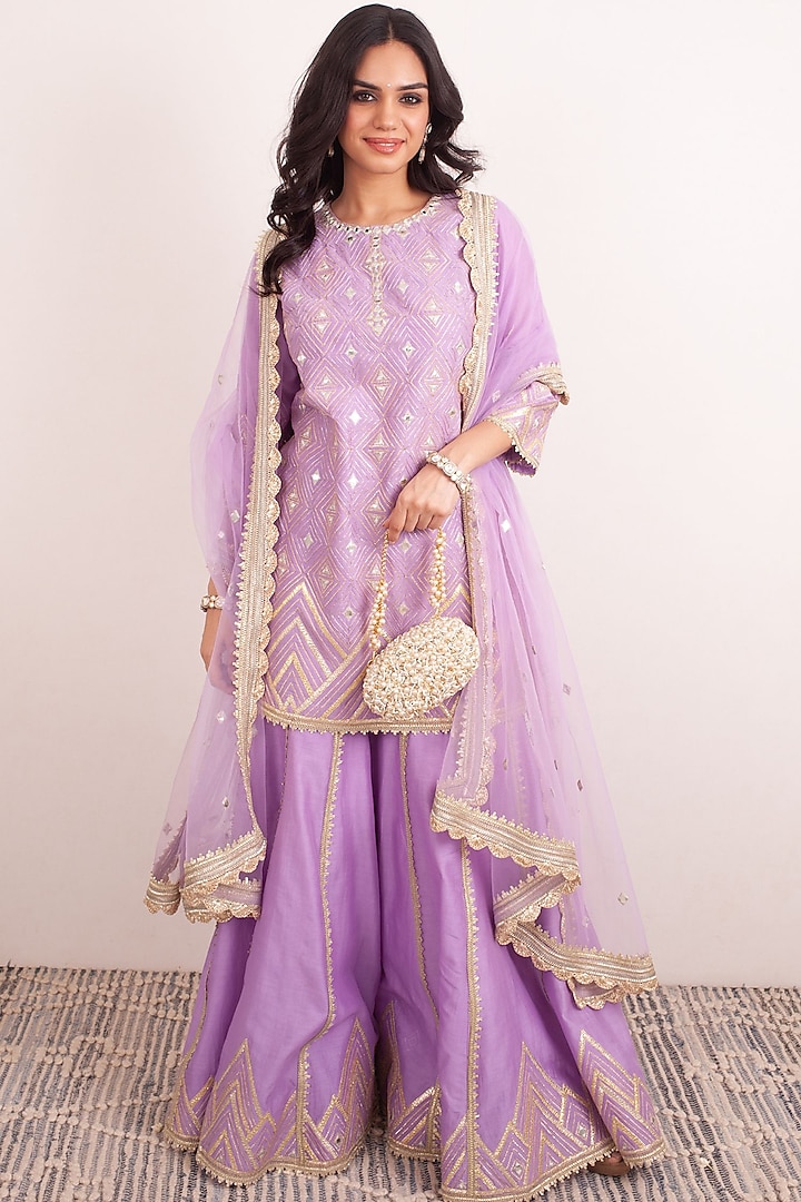 Beige Pearl Beads Clutch by Forever Noor at Pernia's Pop Up Shop