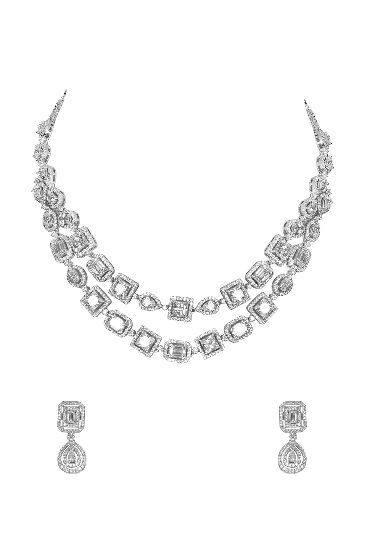 Swarovski Sapphire Necklace Set | HISTORIA