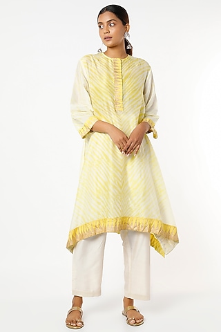 Lime Tie & Dye Tunic by ILAPTI