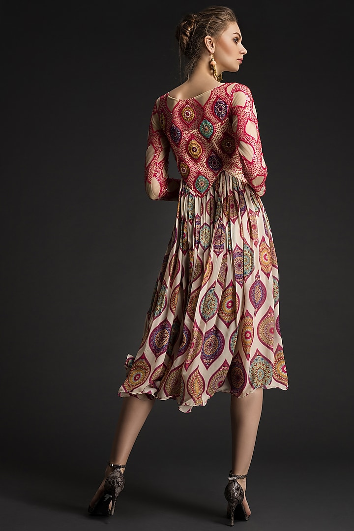 strapless open back dress Footsteps In Folklore One Shoulder Jersey Dress main image 1