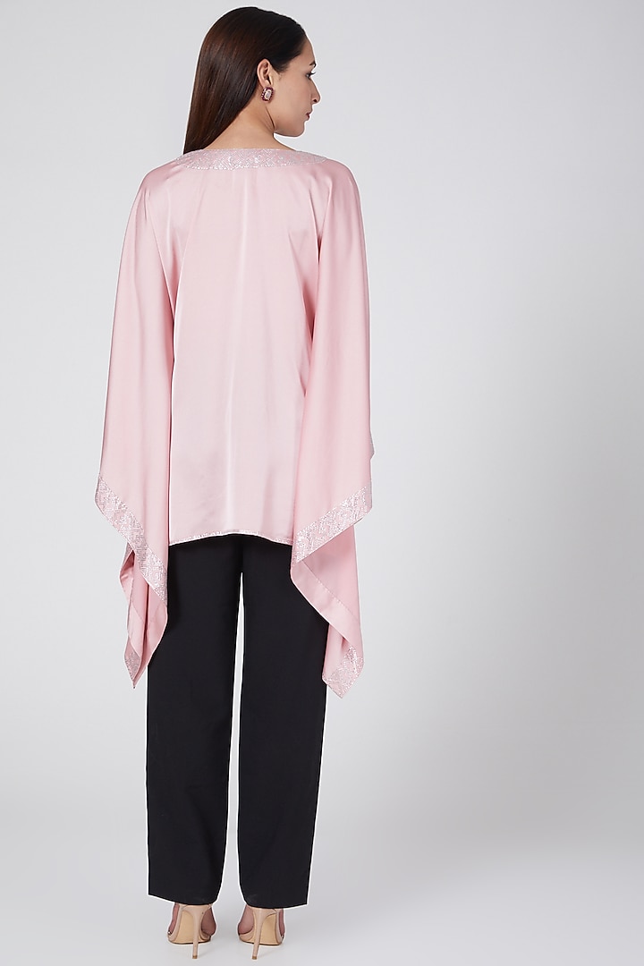 Blush Pink Embellishment Tunic by First Resort by Ramola Bachchan at Pernia's Pop Up Shop