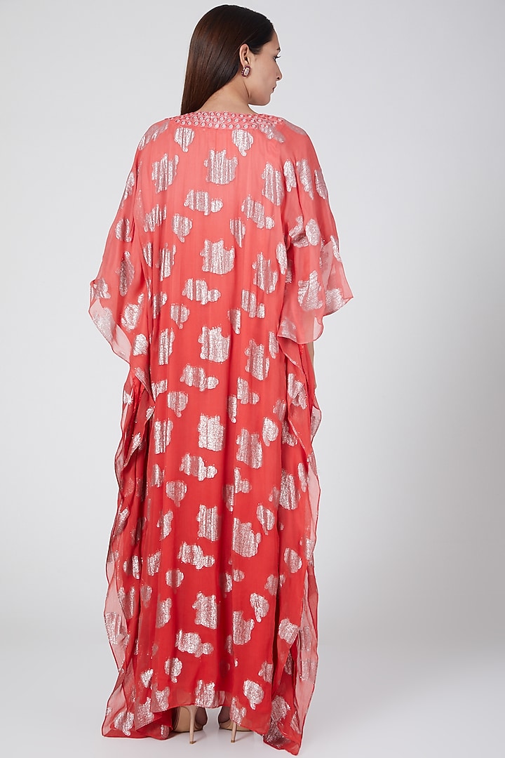 Pink Ombre Kaftan by First Resort by Ramola Bachchan at Pernia's Pop Up Shop