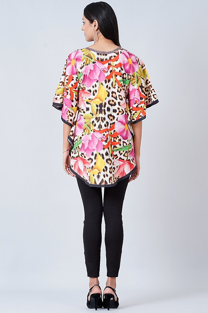 Multi-Colored Printed Tunic by First Resort by Ramola Bachchan at Pernia's Pop Up Shop