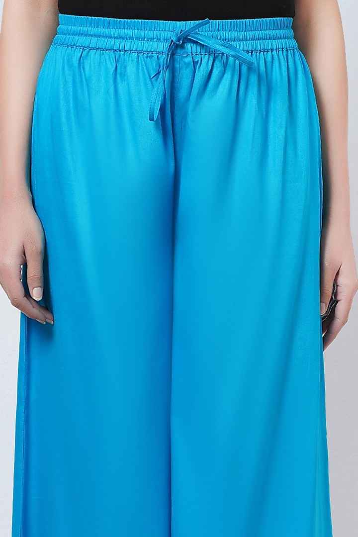 Black Satin Pants Wide Leg Pants, Satin Elastic Waist Pants Women -   Norway