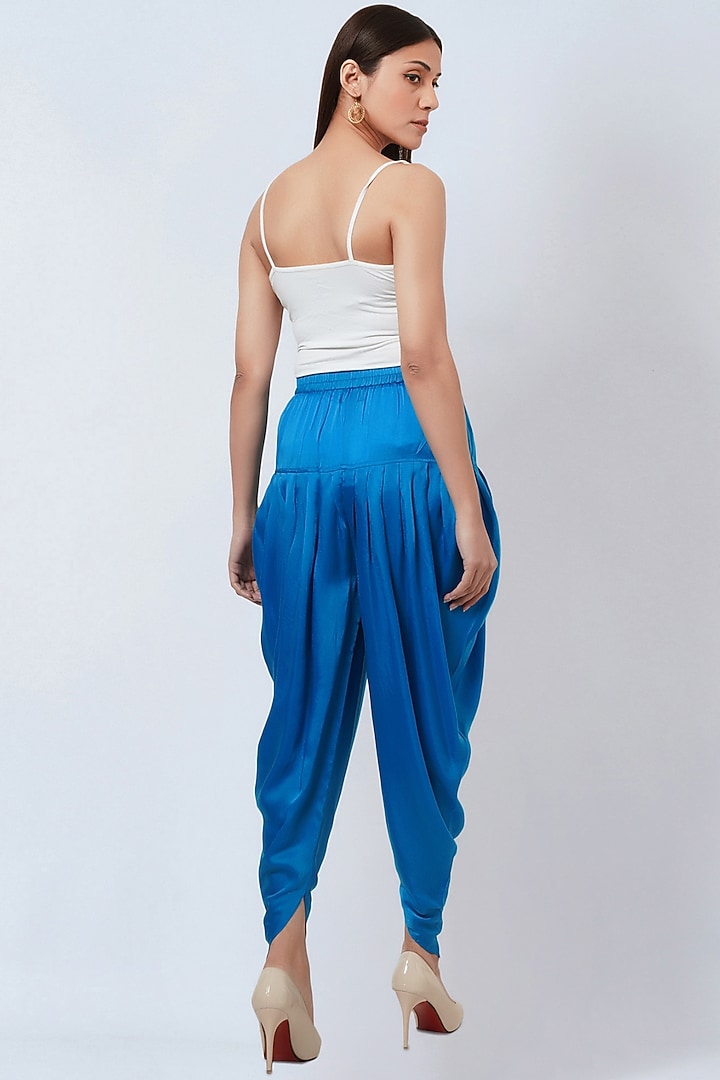 Multi-Colored Taffeta Silk & Bemberg Satin Printed Tunic Set by First Resort by Ramola Bachchan at Pernia's Pop Up Shop