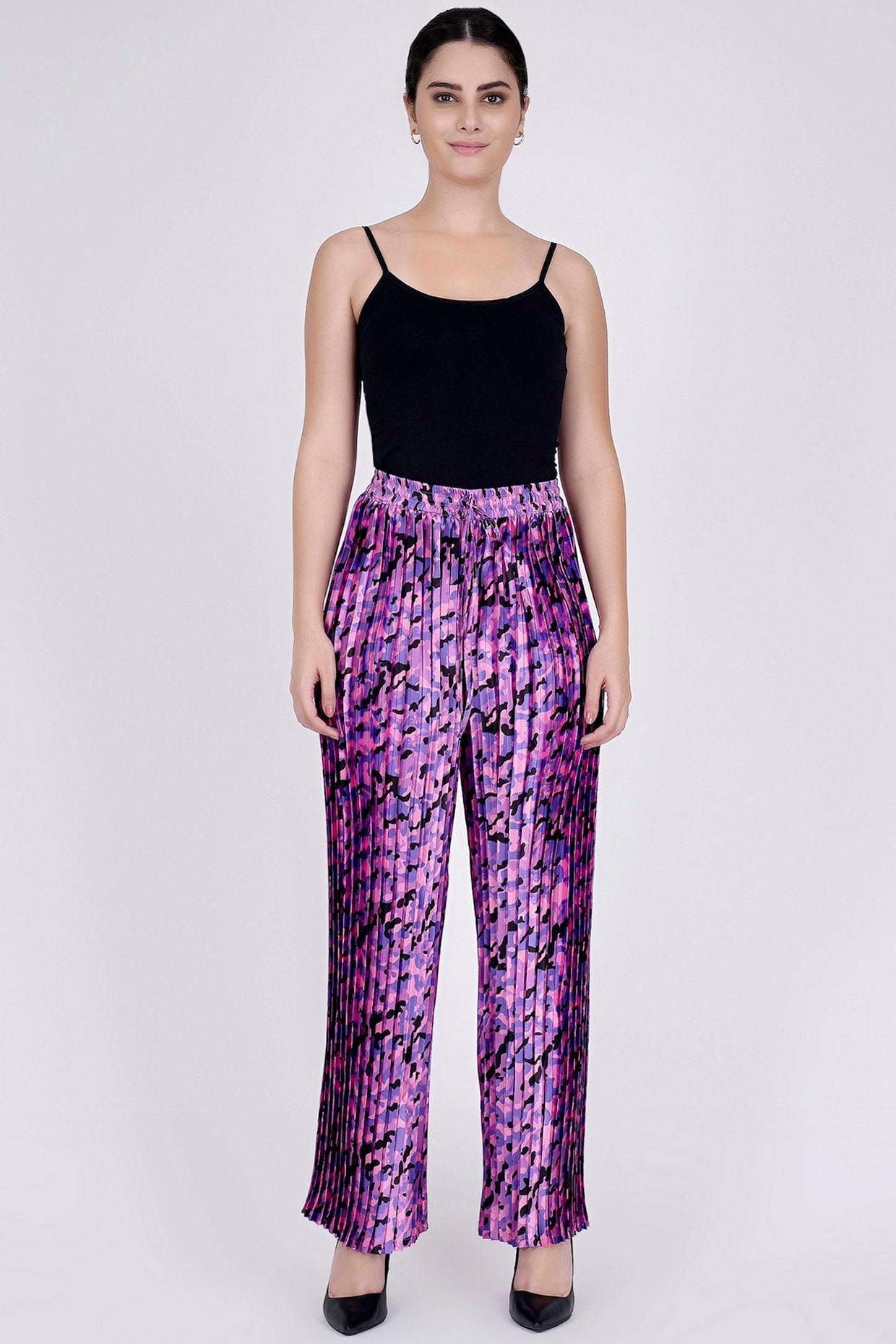 Zara Printed Loose Trousers — UFO No More