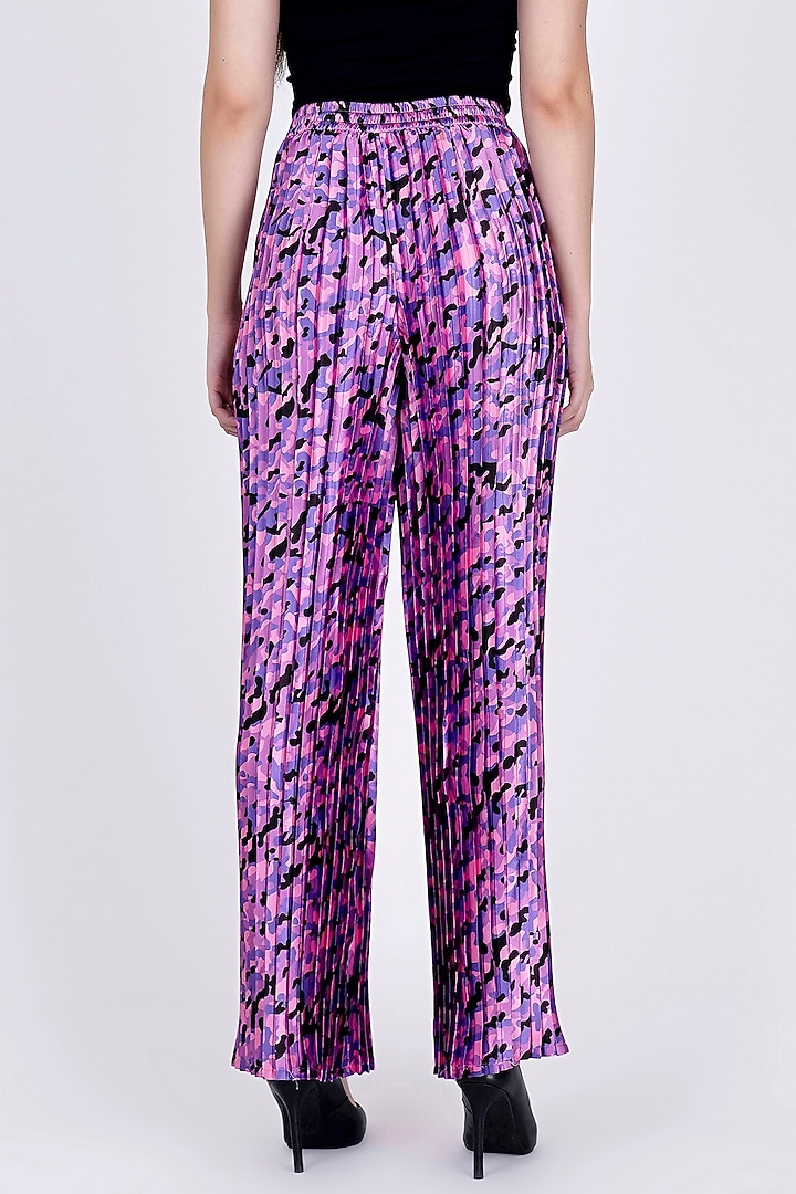 Fuchsia Printed Co-Ord Set by First Resort by Ramola Bachchan at Pernia's Pop Up Shop