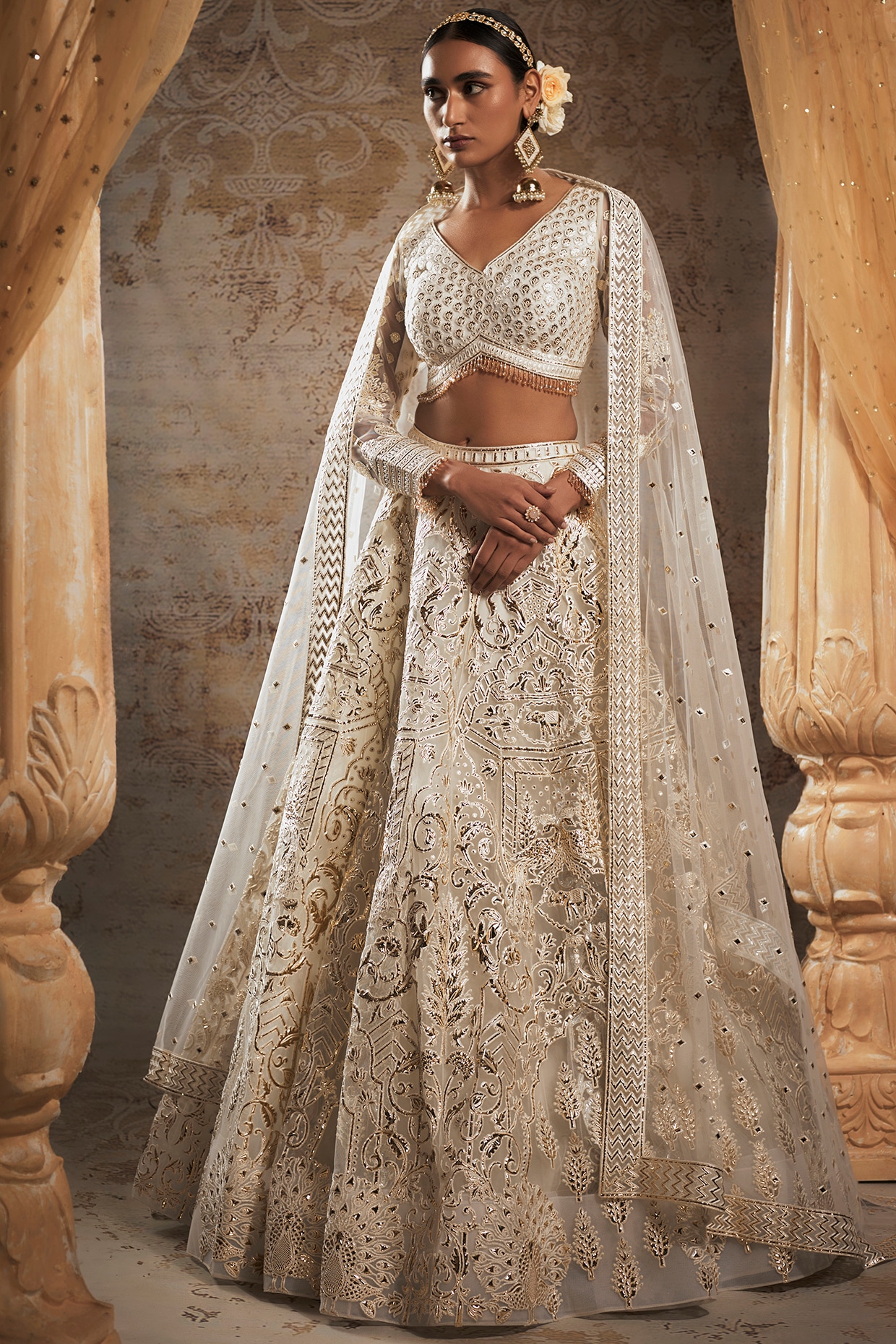 Elegant Bridal Lehenga In Ludhiana - Prices, Manufacturers & Suppliers