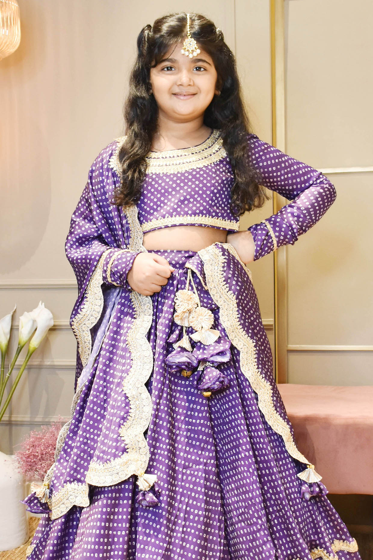 Party Wear Blue Kids Lehenga Designs, Size: 24/38 at Rs 1500/piece in Mumbai