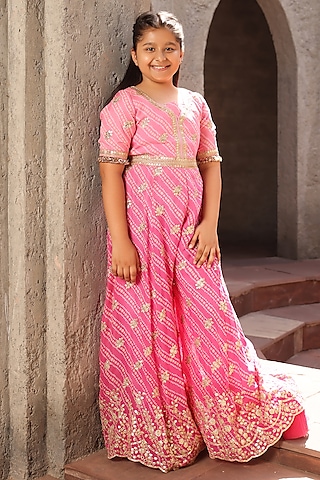 Buy Printed Jumpsuit for Girls for 3-4 Year Girls Online from Indian Luxury  Designers 2024