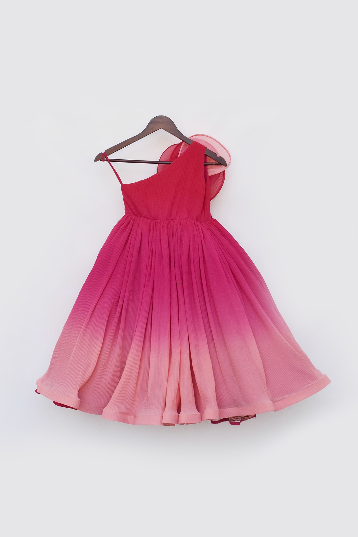 Coral 2025 ombre dress