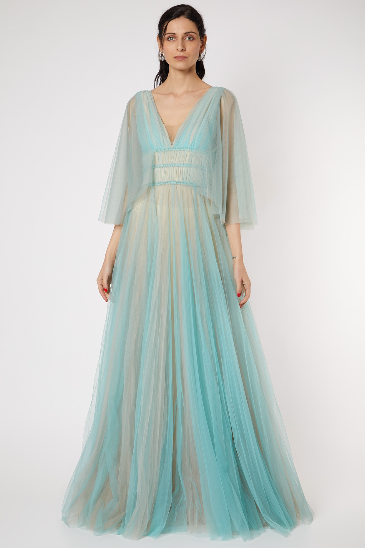 Turquoise Temptation Mermaid Dress | Teuta Matoshi