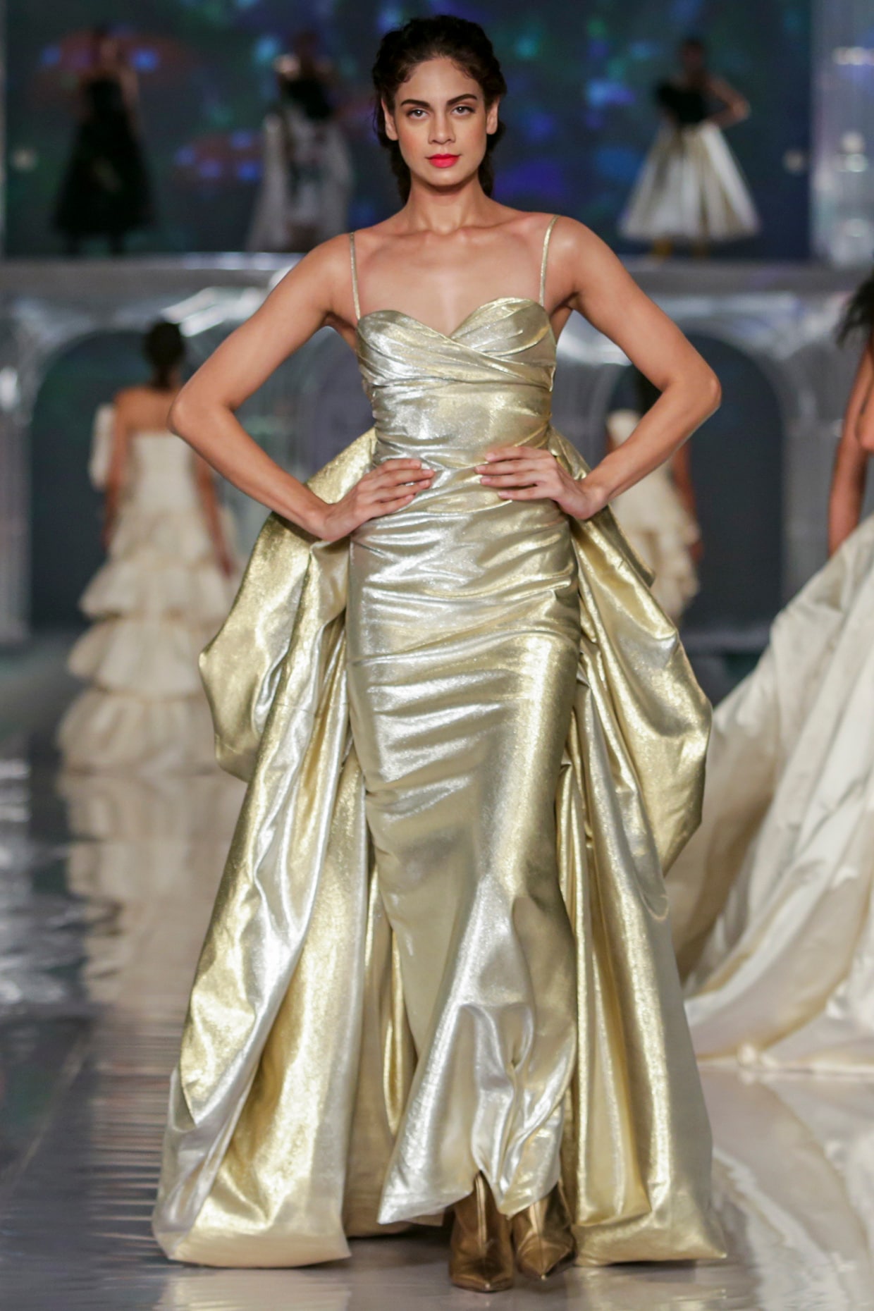 light gold dress