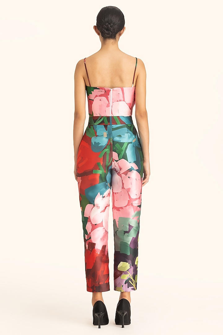 Multi-Colored Mikado Pants by Gauri and Nainika at Pernia's Pop Up Shop