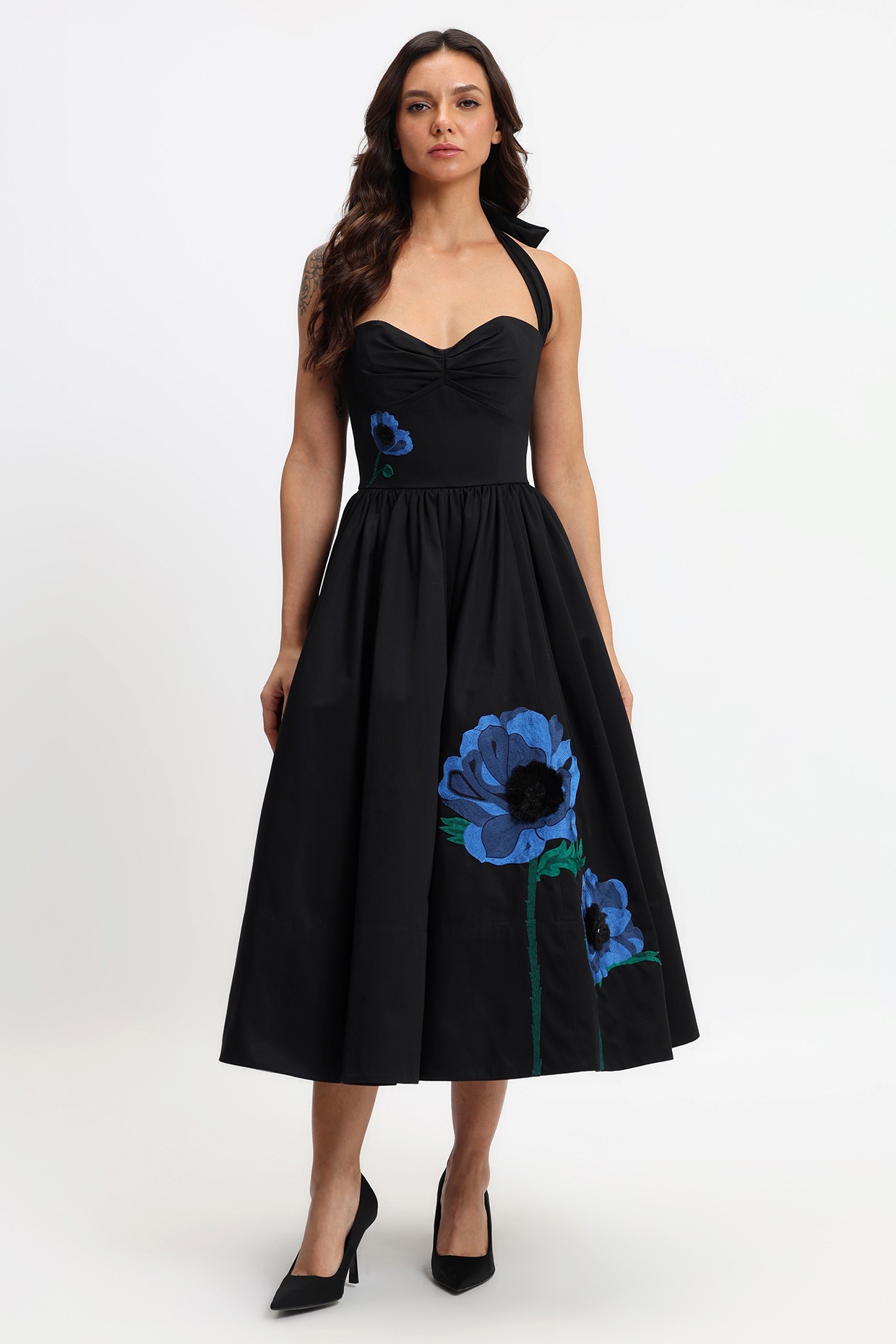 sachin and babi light blue dress Endless Rose Sleeveless Textured Midi Dress