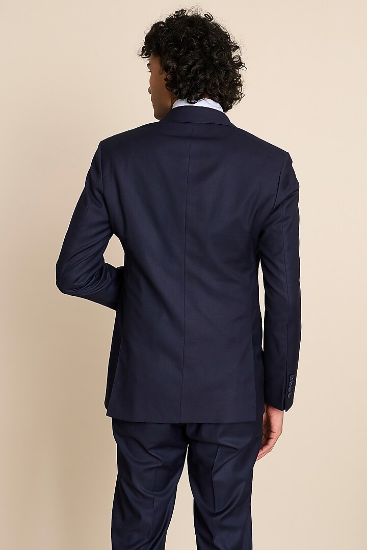 Blue Poly Viscose Suit Set by Gargee Designers at Pernia's Pop Up Shop