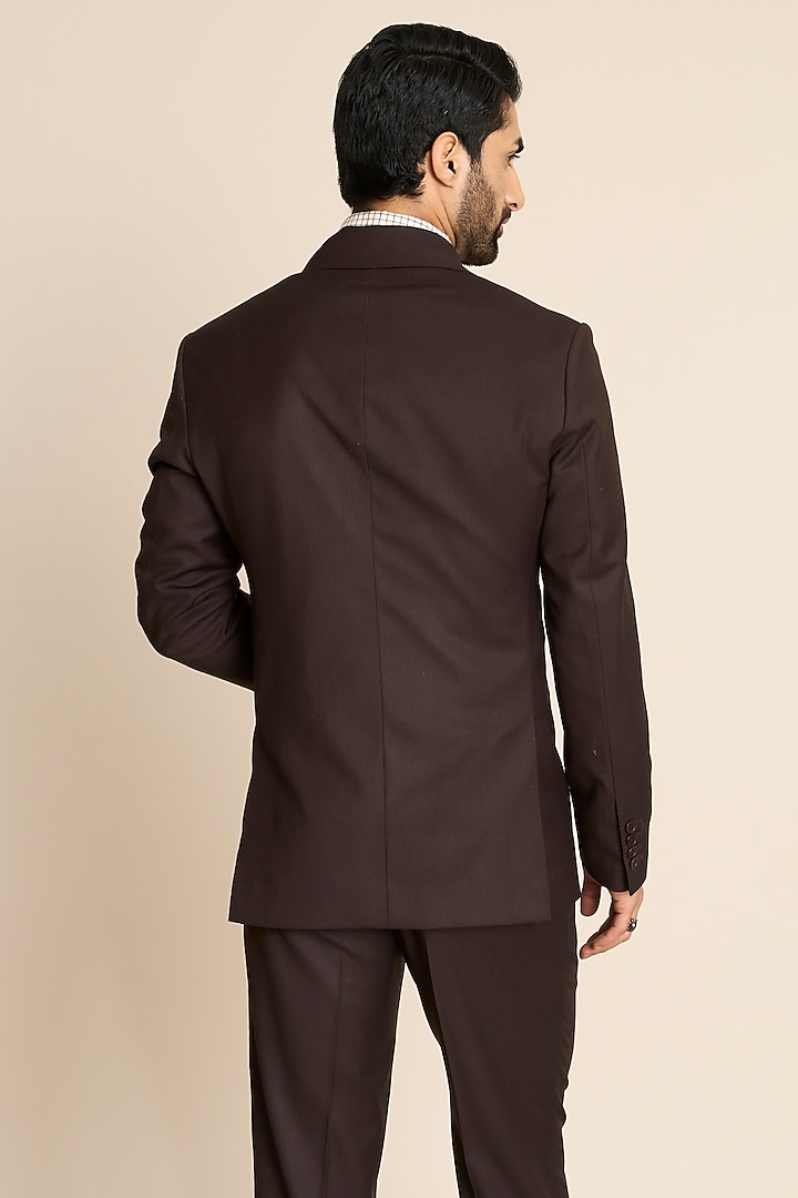 Brown Poly Viscose Suit Set by Gargee Designers at Pernia's Pop Up Shop