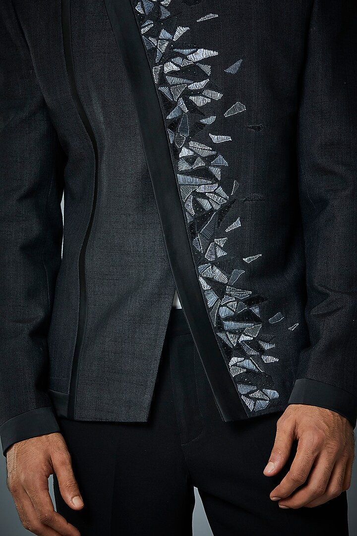 Class Bandgala with hand embellished details.