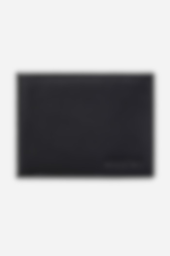 Black Leather Wallet by GARRTEN