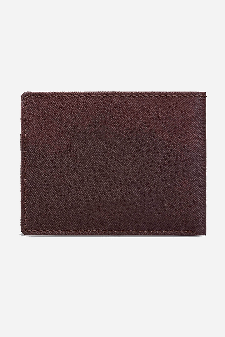 Chocolate Leather Wallet by GARRTEN at Pernia's Pop Up Shop