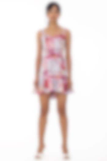 Multi-Colored Floral Printed Summer Dress by Gaya at Pernia's Pop Up Shop