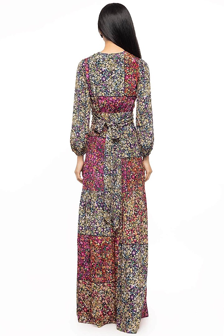 Multi-Colored Floral Printed Maxi Summer Dress by Gaya at Pernia's Pop Up Shop