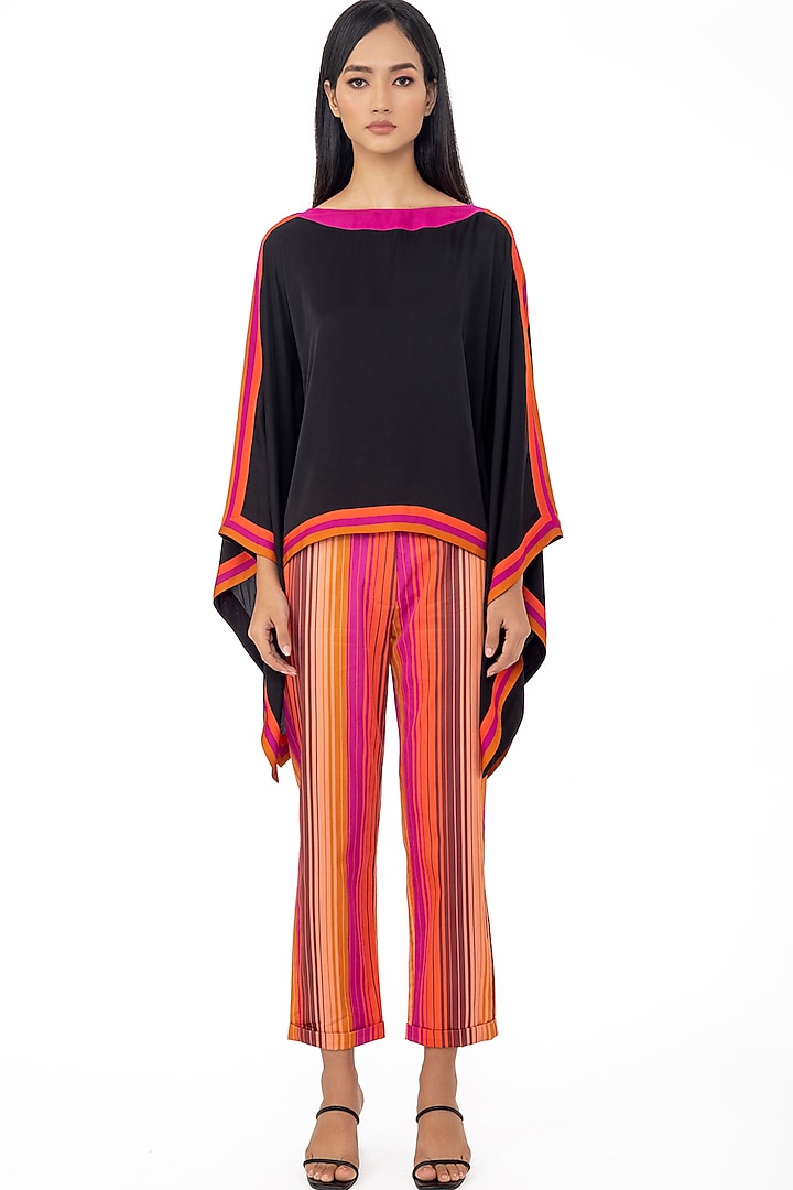 Black Kaftan Top by Gaya at Pernia's Pop Up Shop