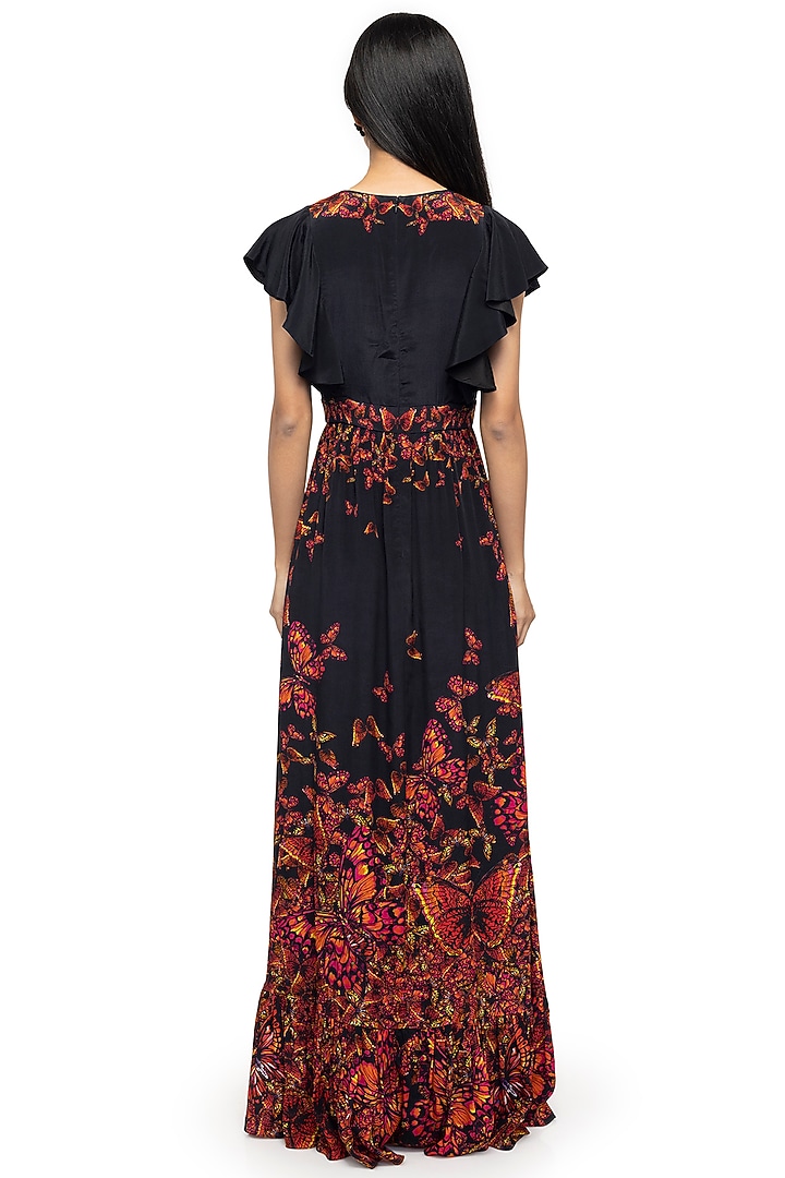 Multi-Colored Floral Printed Maxi Summer Dress by Gaya at Pernia's Pop Up Shop