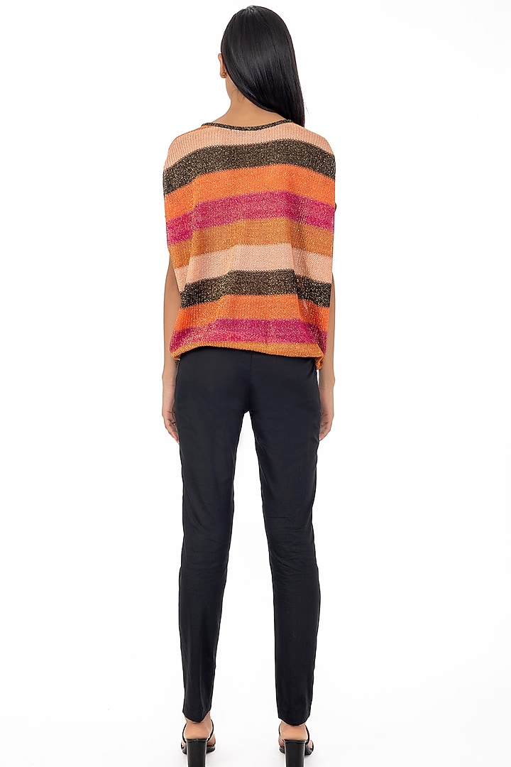 Multi-Coloured Striped Top by Gaya at Pernia's Pop Up Shop