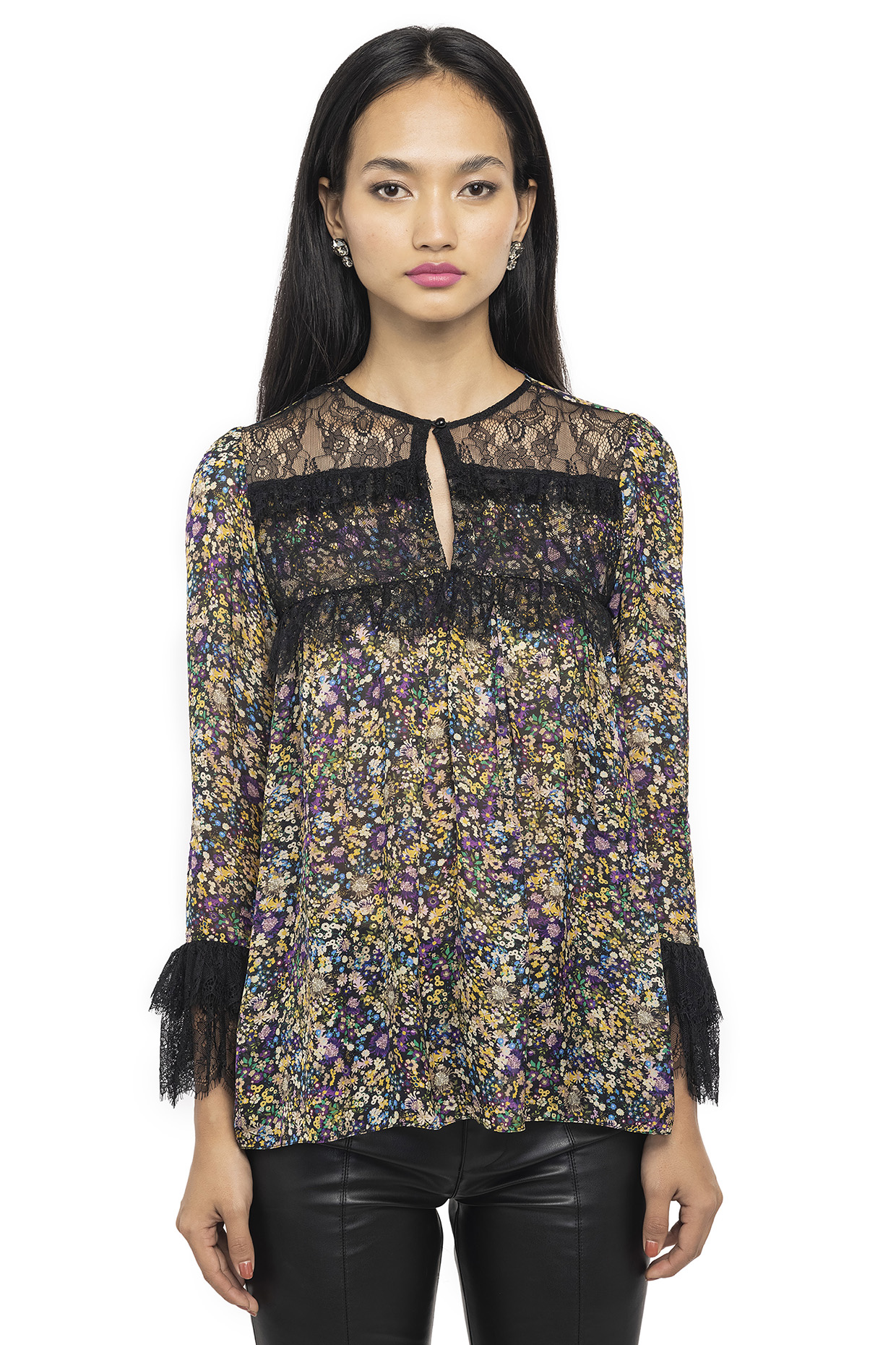 Multi-Coloured Printed Top by Gaya