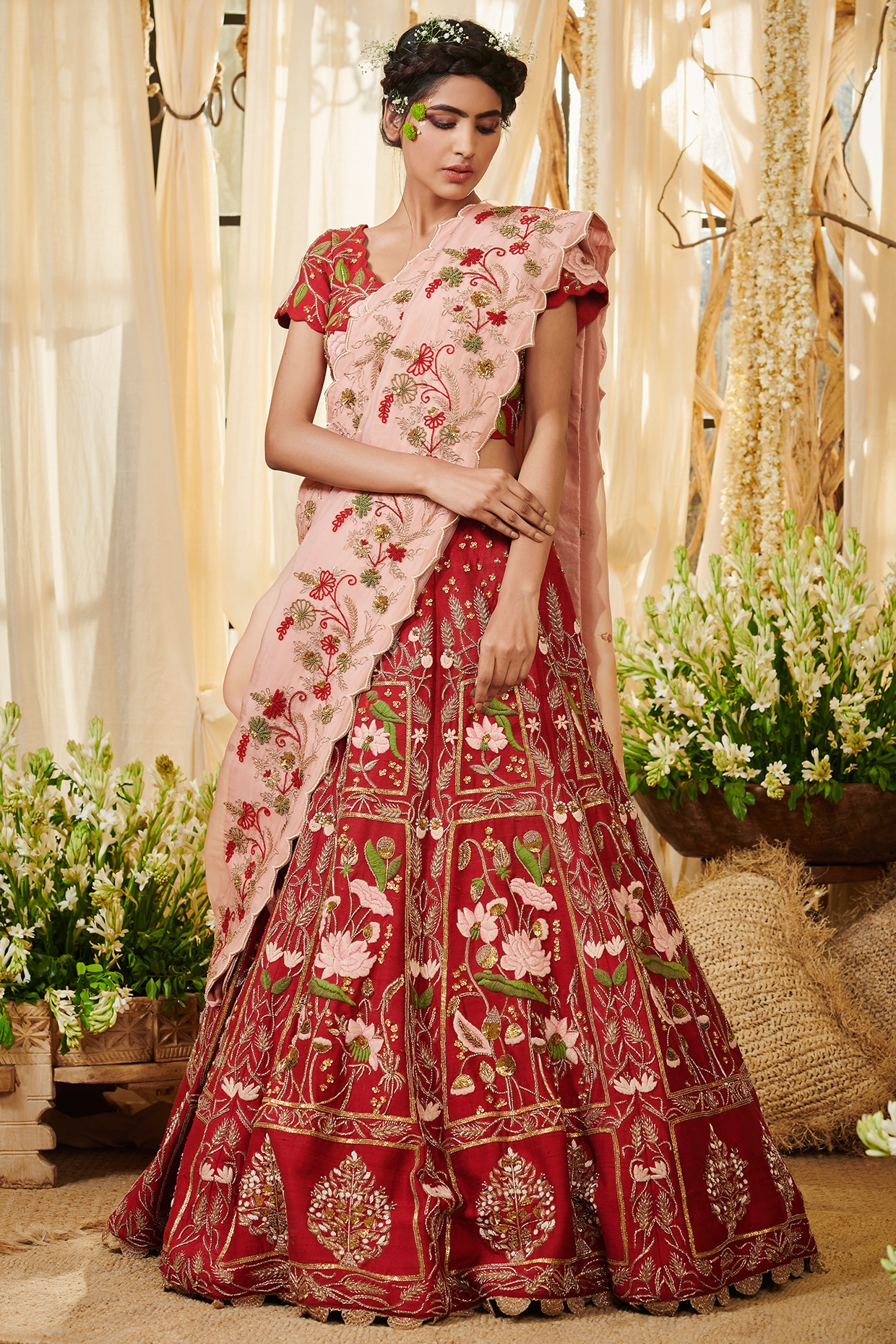 Stunning Red Lehenga Choli for Women Ready to Wear Indian Wedding Lehenga  Choli Party Wear Ghagra Choli Custom Made Silk Chaniya Choli - Etsy