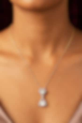 18kt Gold Finish Diamond & Kundan Polki Pendant Necklace by GBT Be True at Pernia's Pop Up Shop