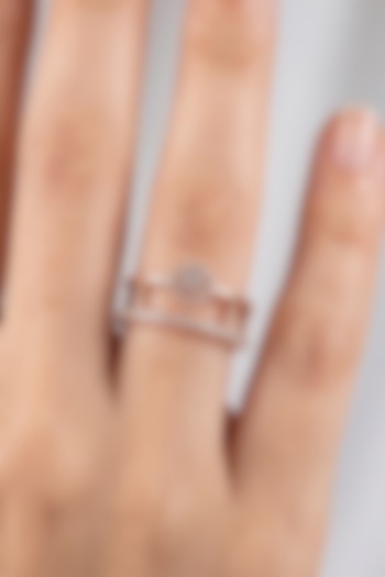 18kt Gold Finish Diamond Ring by GBT Be True at Pernia's Pop Up Shop