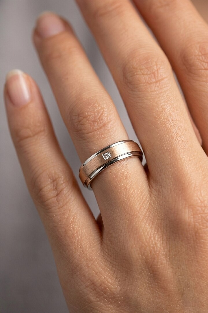 18kt Gold Finish Solitaire Diamond Ring by GBT Be True at Pernia's Pop Up Shop
