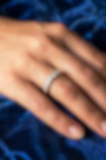 14kt Gold Finish Diamond & Sapphire Stone Ring by GBT Be True at Pernia's Pop Up Shop
