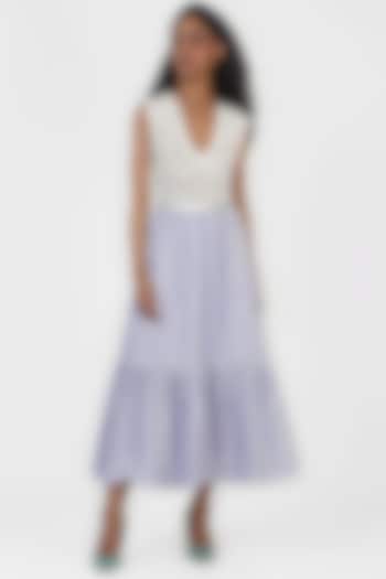 Blue Illusion Skirt by Geisha Designs at Pernia's Pop Up Shop