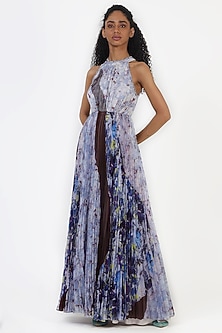 Blue Maxi Dress by Geisha Designs-SHOP BY STYLE